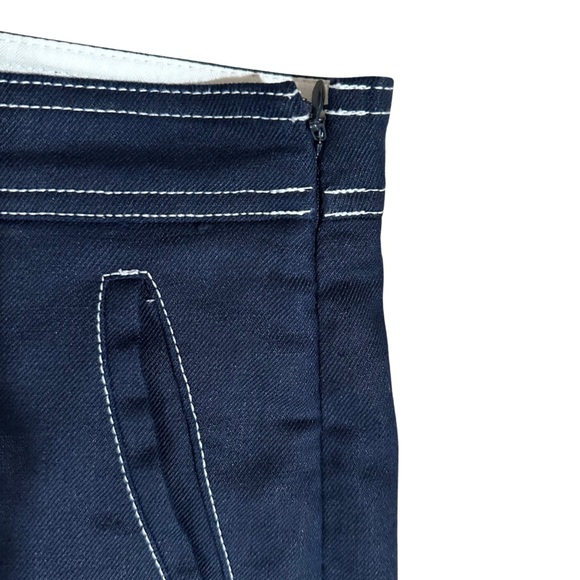 J.Crew High Waisted Peyton Wide Leg Sailor Pants Size 10 EUC Cropped - Picture 5 of 10